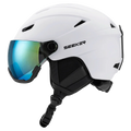 UMUSEEKER Ski Helmet Lens Integrated Anti-Fall And Anti-Impact Adult And Youth Snowboard And Double Board Ski Helmet Snow Helmet