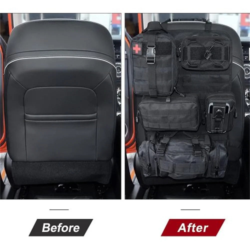 Pro Series Modular Car Organizer | Heavy-Duty, Quick-Install Storage Solution for Cars, Trucks & RVs | All-in-One Kit with Adjus