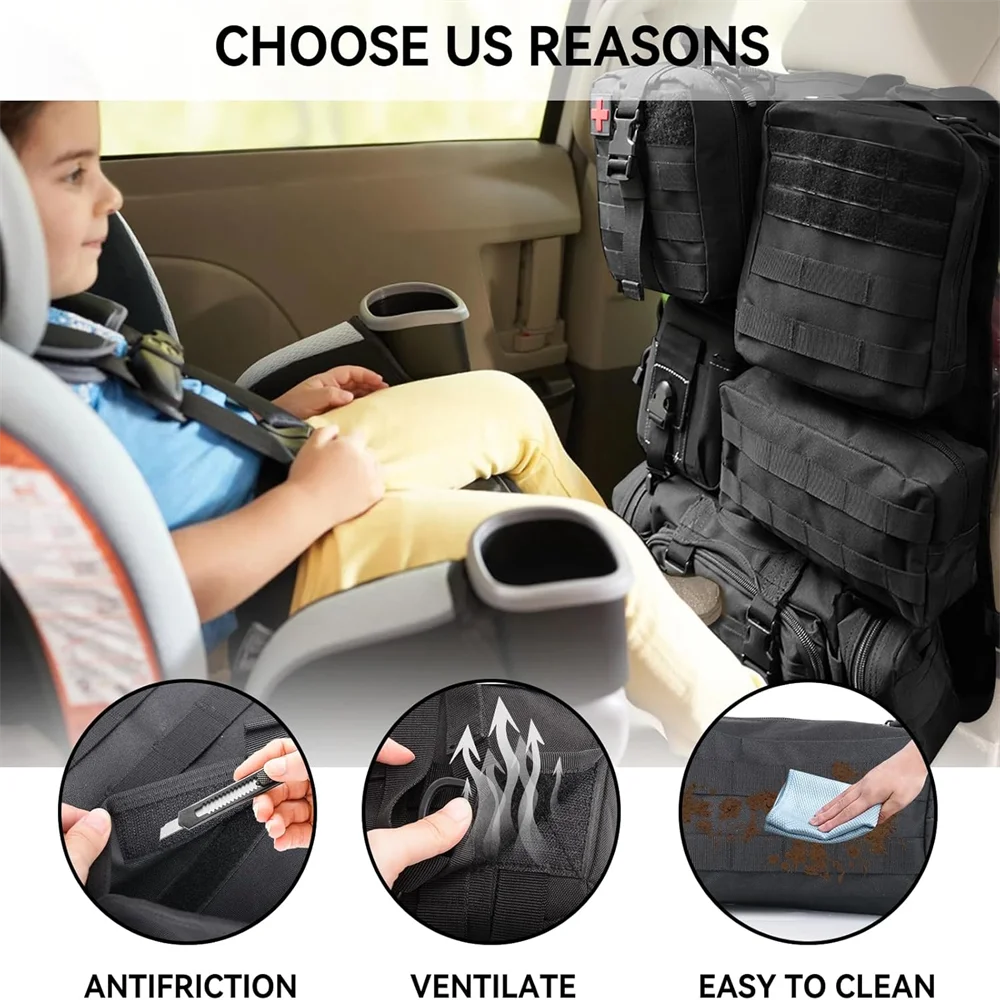 Pro Series Modular Car Organizer | Heavy-Duty, Quick-Install Storage Solution for Cars, Trucks & RVs | All-in-One Kit with Adjus