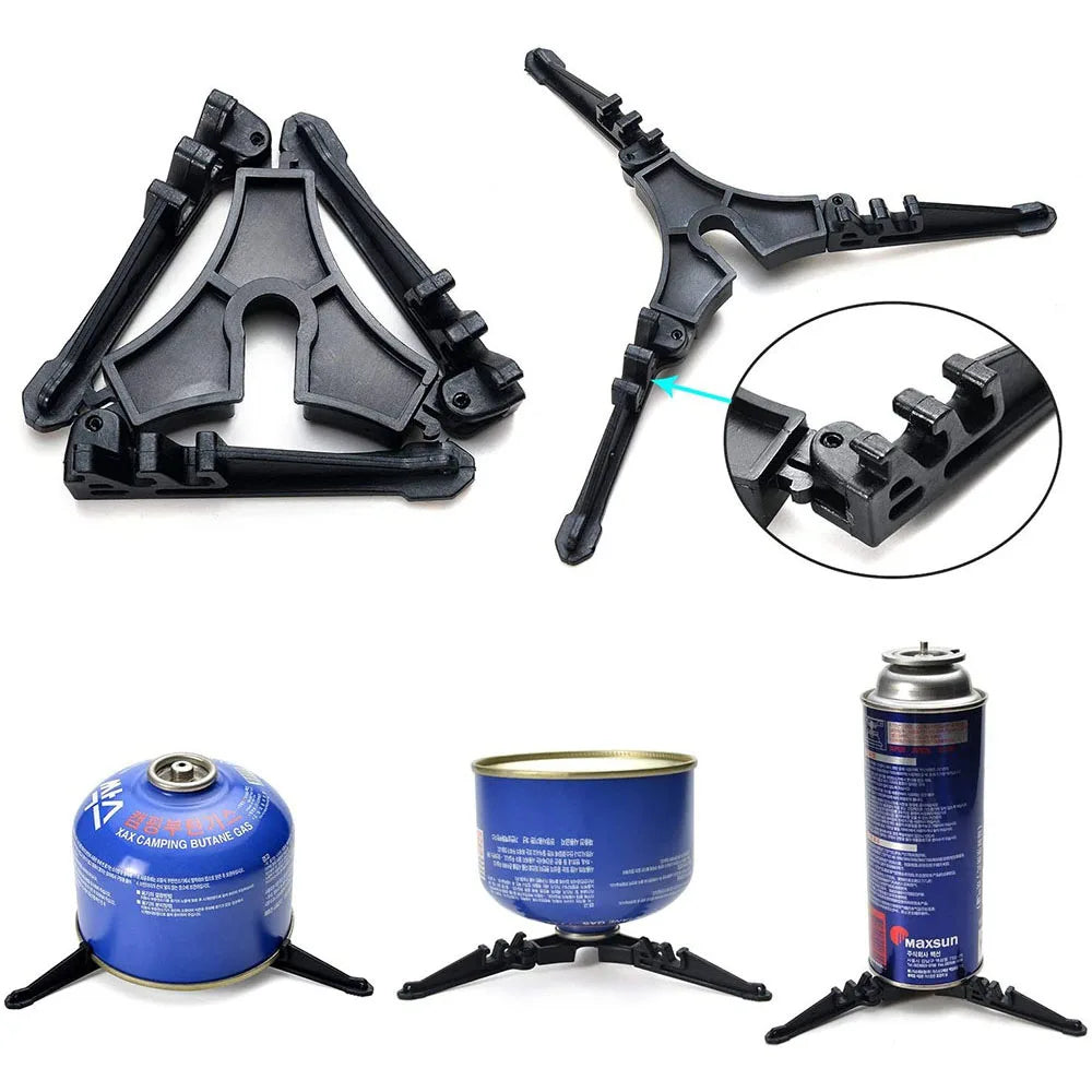 Camping Cookware Kit with Stove Outdoor Cooking Set
