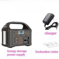 220V 76.8WH Portable Power Station 100W Solar Generator Emergency Power Bank First Aid Home Camping Computer Solar Charging