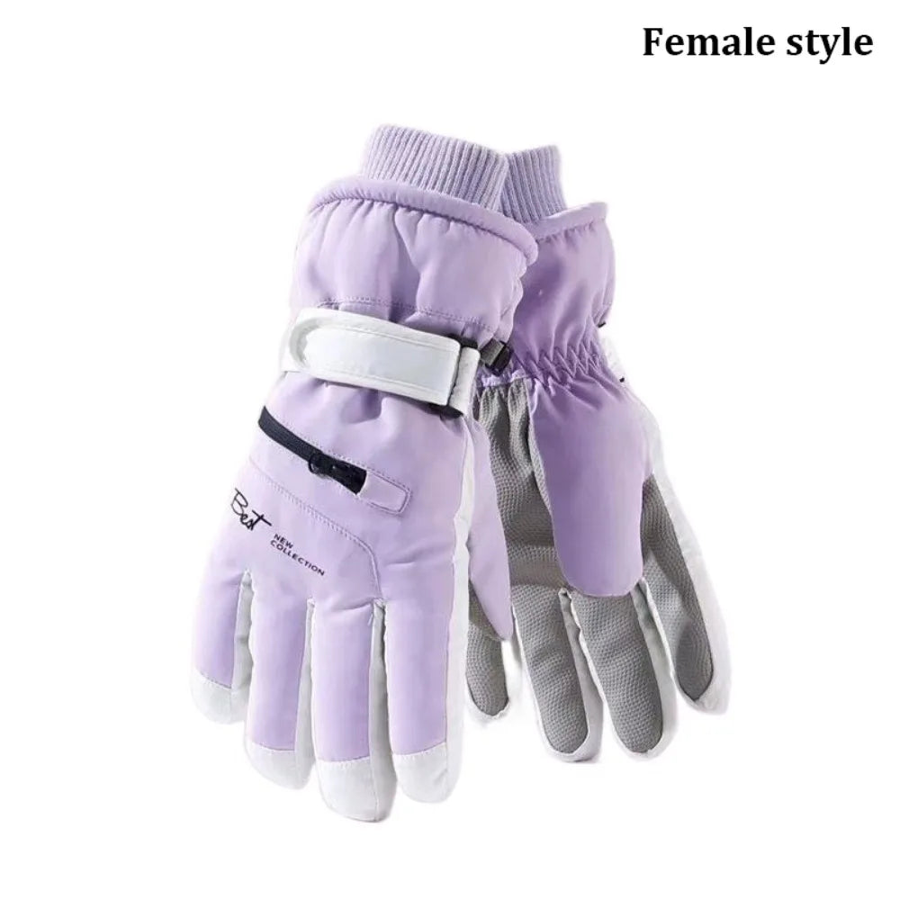 Windproof Skiing Gloves for Sports Cycling, Motocycle,Full Palm Gloves, Touch-screen