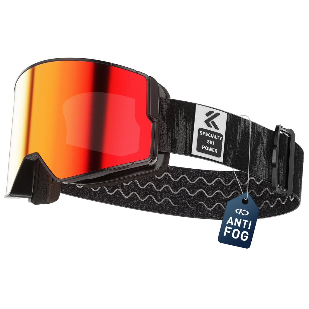 Photochromic Snow Goggles Snowboard Anti-Fog Mask