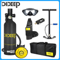 1L Mini Scuba Diving Tank Set, 15-20Mins Underwater Diving Cylinder