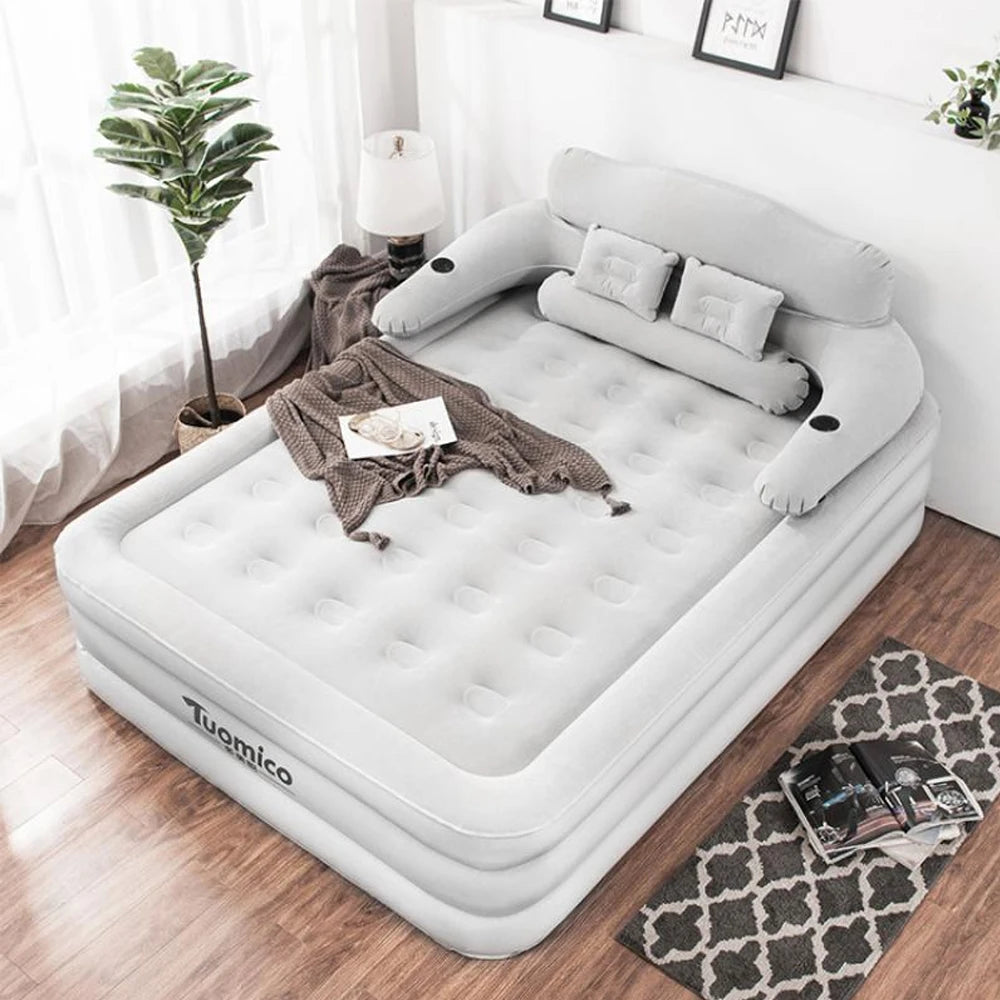 Camping Air bed with Backrest