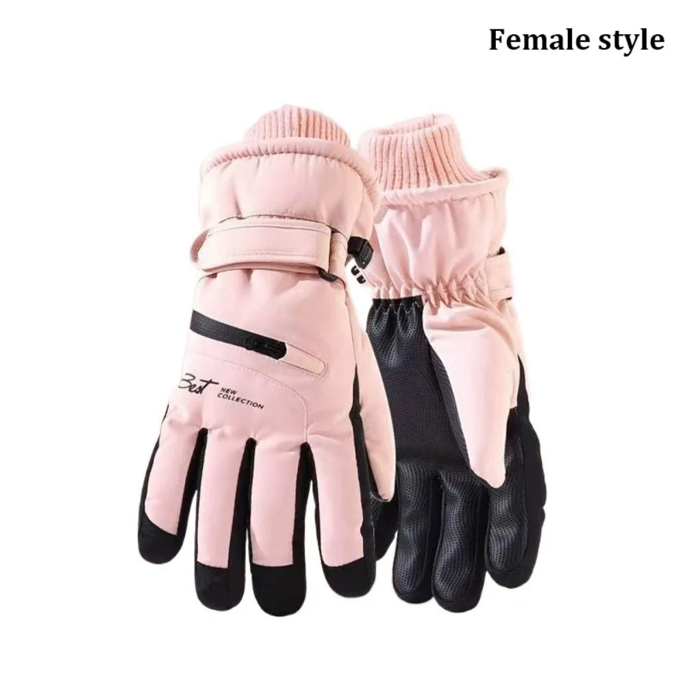 Windproof Skiing Gloves for Sports Cycling, Motocycle,Full Palm Gloves, Touch-screen