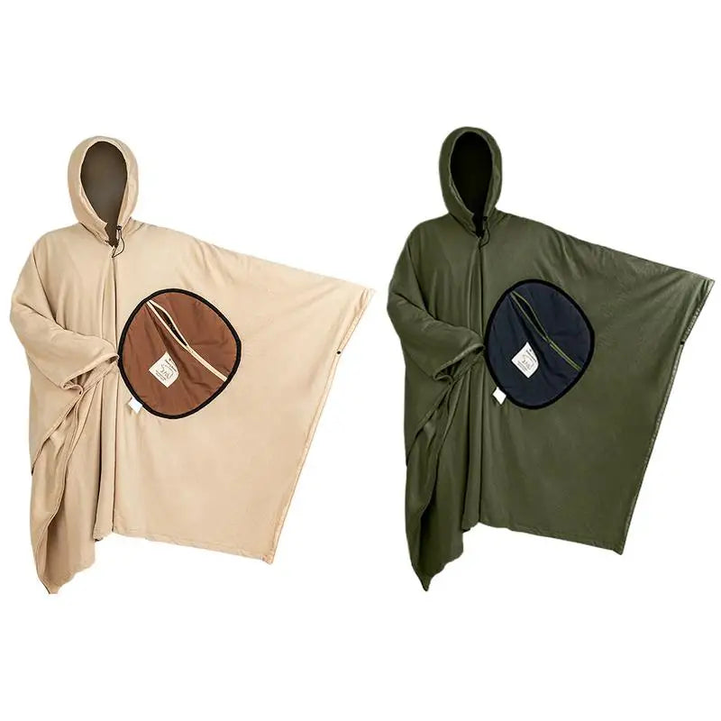 Poncho sleeping bag