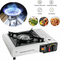 Portable camping barbecue stove, suitable for various activities such as camping and home cooking; lightweight cartridge stove