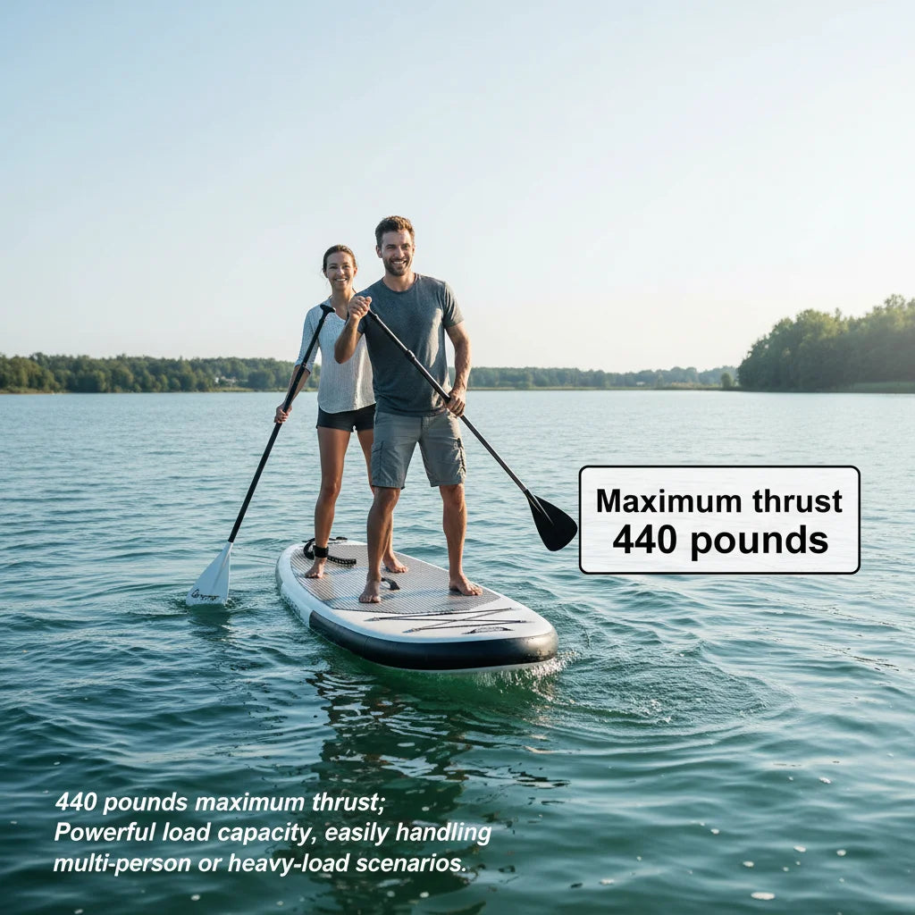 Underwater Thruster for SUP Surfboard, 288W Electric Propulsion Motor with 440lbs Thrust, Portable Paddle Board Motor
