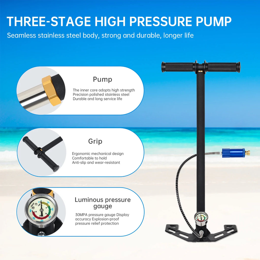 1L Mini Scuba Diving Tank Set, 15-20Mins Underwater Diving Cylinder
