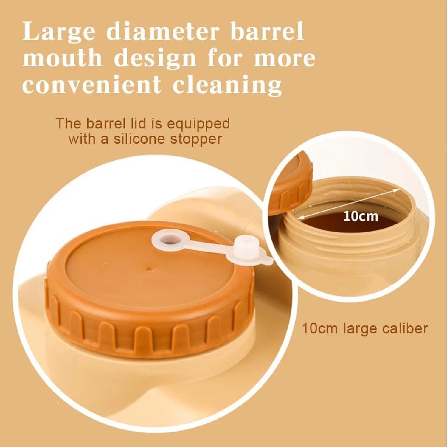 20L Emergency Water Container Large-Capacity Portable Camping Water Bag With Spigot Water Storage Jug For Outdoor Picnic Hiking