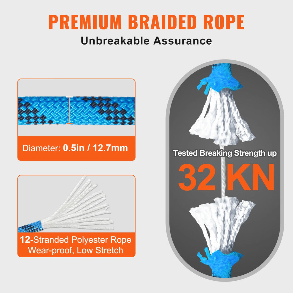Climbing Rope 125/150/200ft