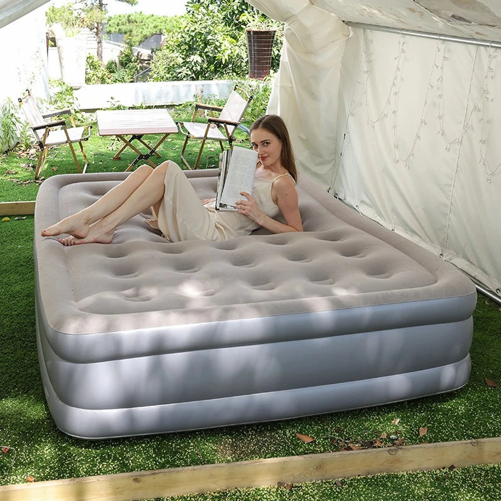 Camping Air bed with Backrest