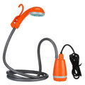 Portable Camping Shower with Long Power Cable 12V Water Shower 169.07oz/min Pump Effluent Rate Outdoor Showers Camping Trips