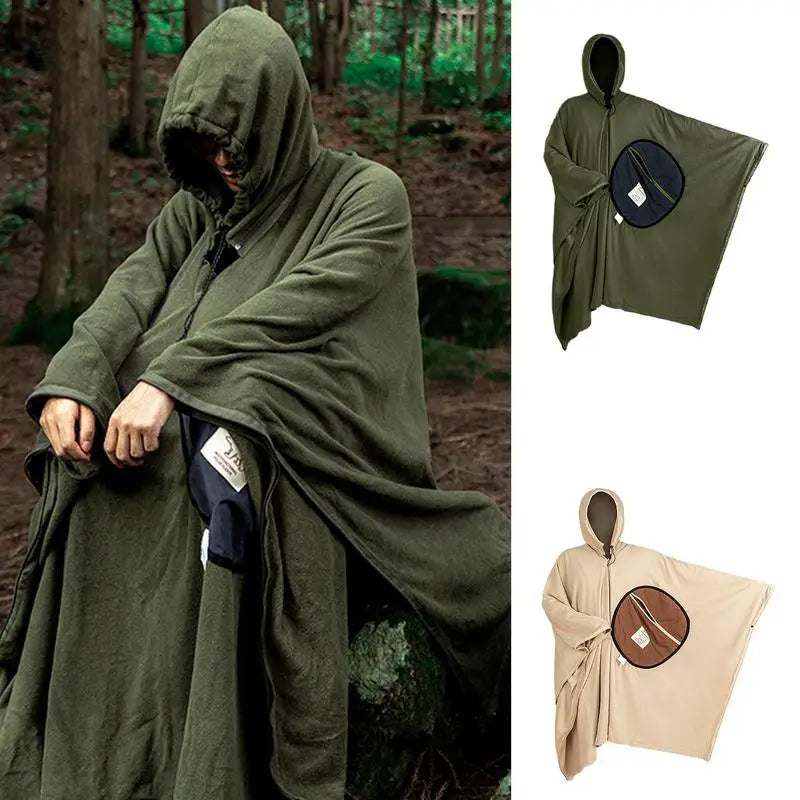 Poncho sleeping bag