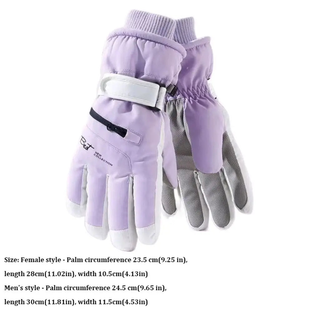 Windproof Skiing Gloves for Sports Cycling, Motocycle,Full Palm Gloves, Touch-screen