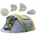 4-Person Easy Pop Up Tent with 2 Doors f