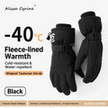 Universal Windproof Skiing Gloves Cold-proof Thickened Snowboard Gloves Touch-screen Water Resistant Snow Gloves for Men Women