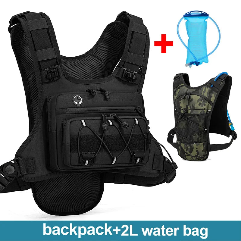 Running Chest Pack Hydration Vest For Cycling Hiking