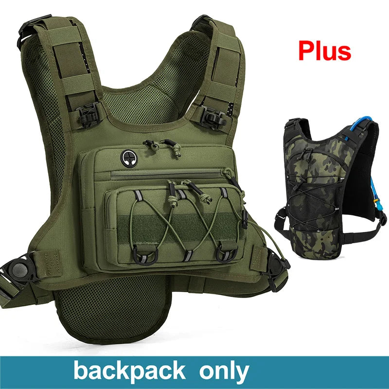 Running Chest Pack Hydration Vest For Cycling Hiking