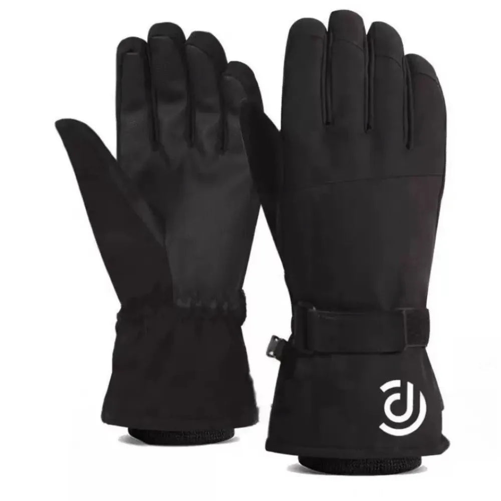 Universal Windproof Skiing Gloves Cold-proof Thickened Snowboard Gloves Touch-screen Water Resistant Snow Gloves for Men Women