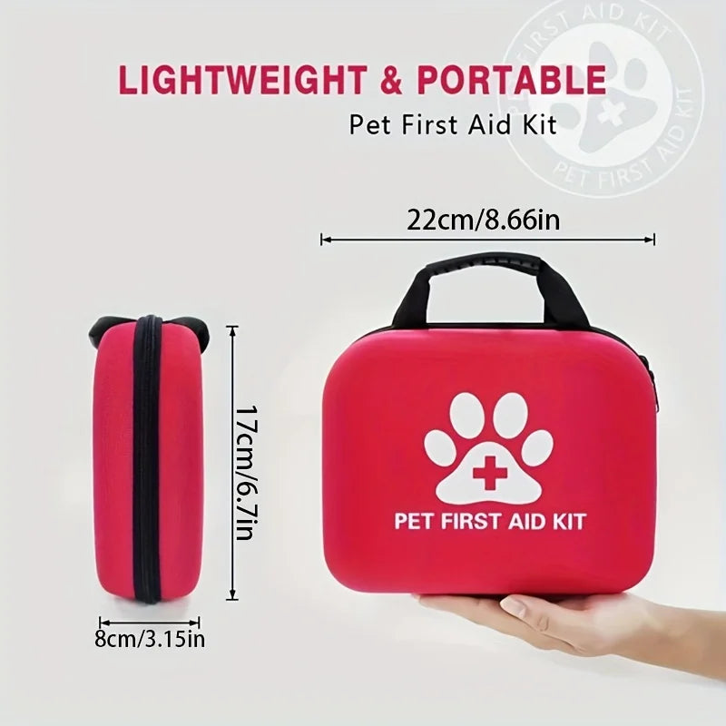 127 Compact Dog and Cat Travelling First Aid Kit