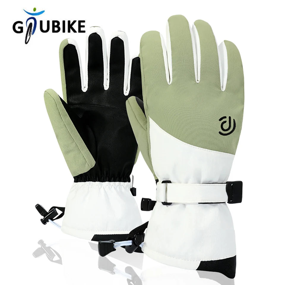 Winter Ski Gloves Snowboarding Gloves Windproof, Waterproof  Touch-Screen Skiing Gloves