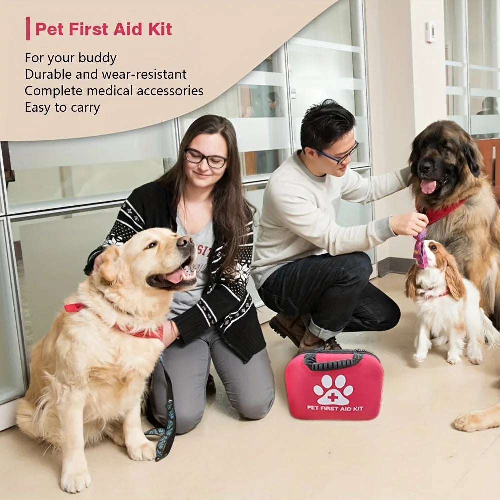 127 Compact Dog and Cat Travelling First Aid Kit