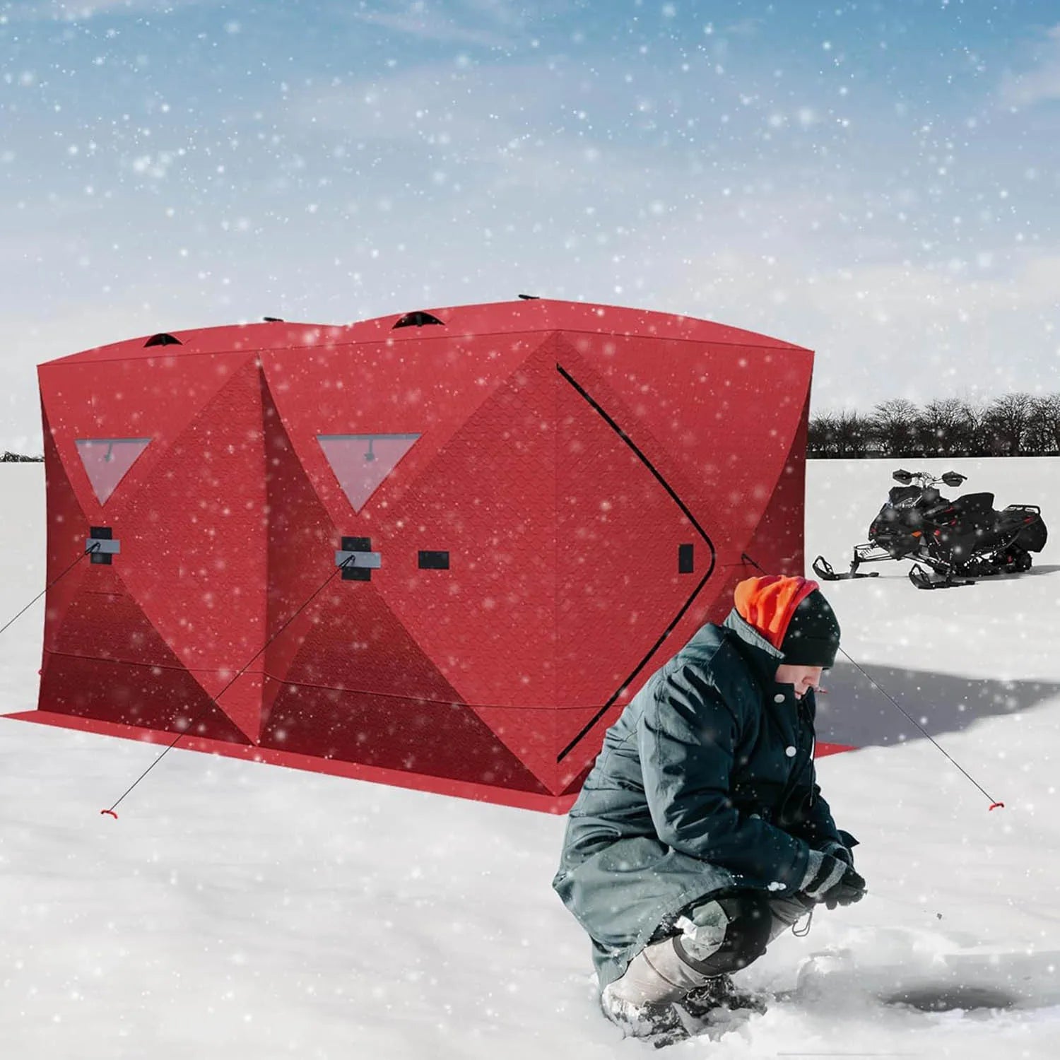 Portable Pop Up Ice Fishing Shelter
