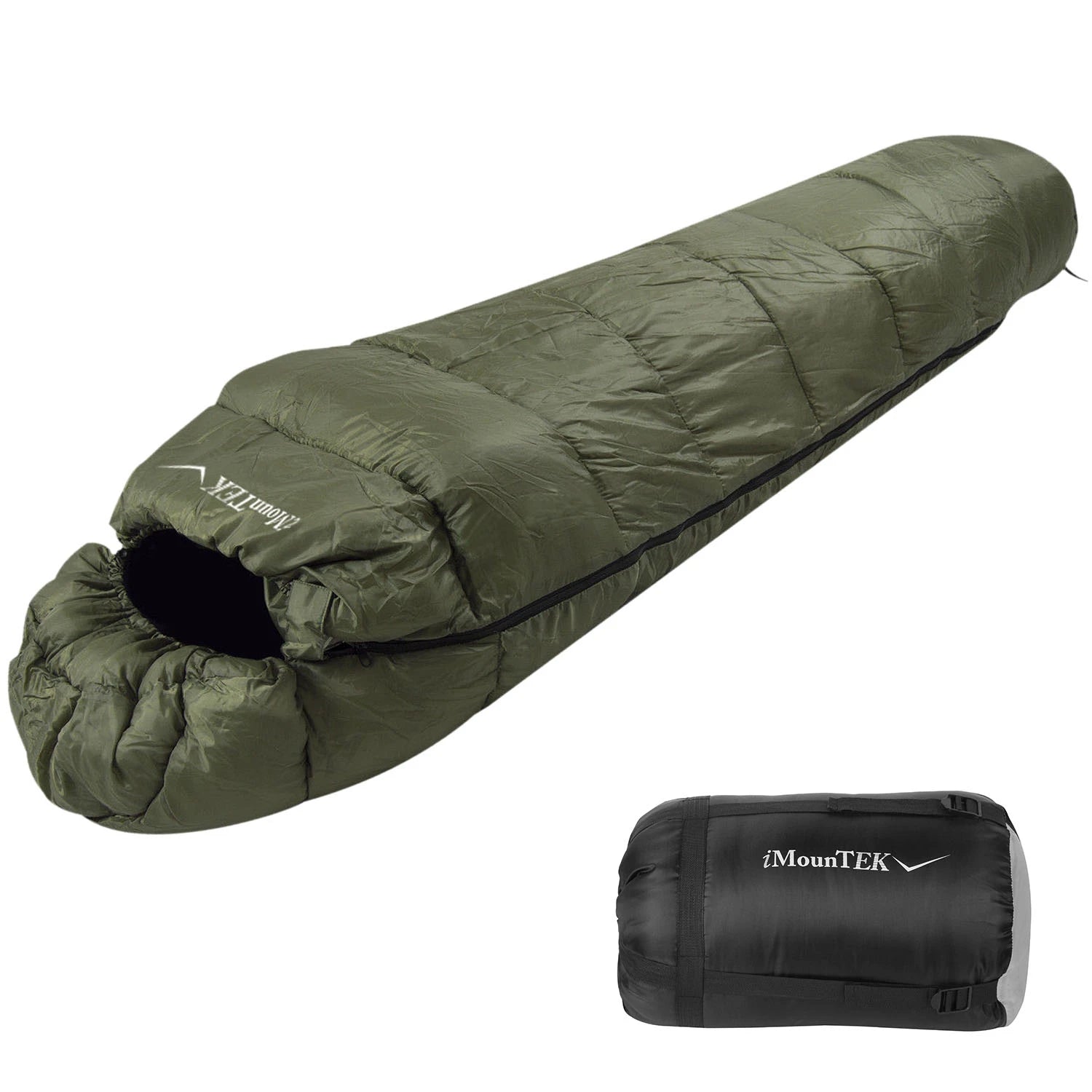1Pc Mummy Sleeping Bag Camping Sleeping Bags For Adults Outdoor Soft Thick Water-Resistant Moisture-proof Sleep Bag Suitable