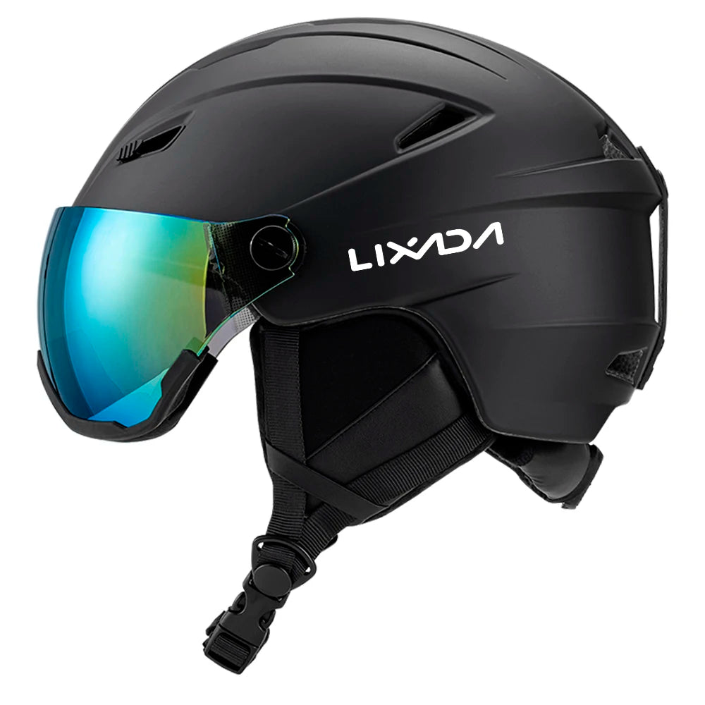Integrated Ski/ Snowboard Helmet with Removable Visor Goggles Snowboard Wear