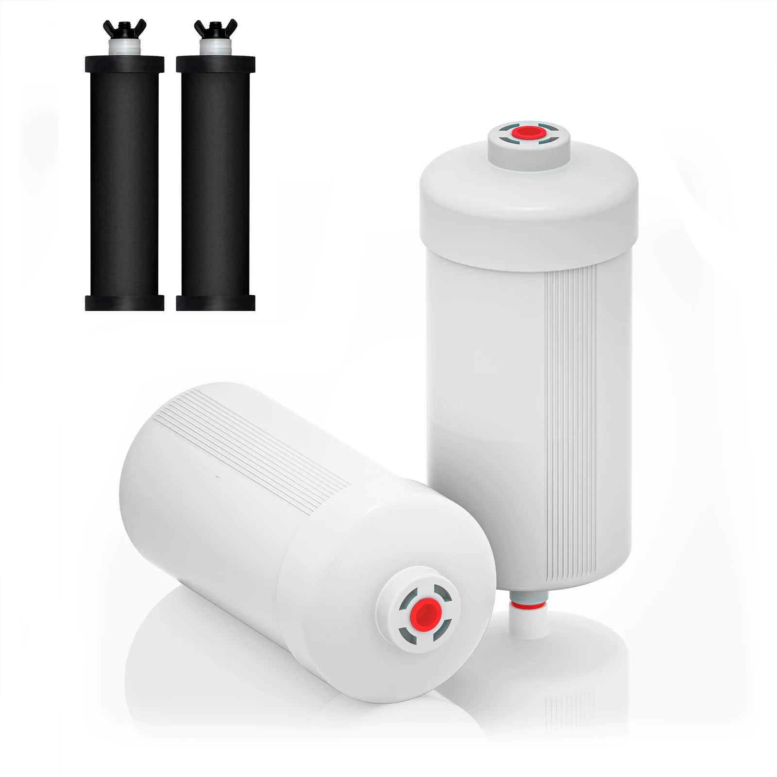 Tomshoo 9L / 11L Outdoor Gravity Water Filtration Bucket Water Filter System for Home Camping Hiking Emergency Preparedness