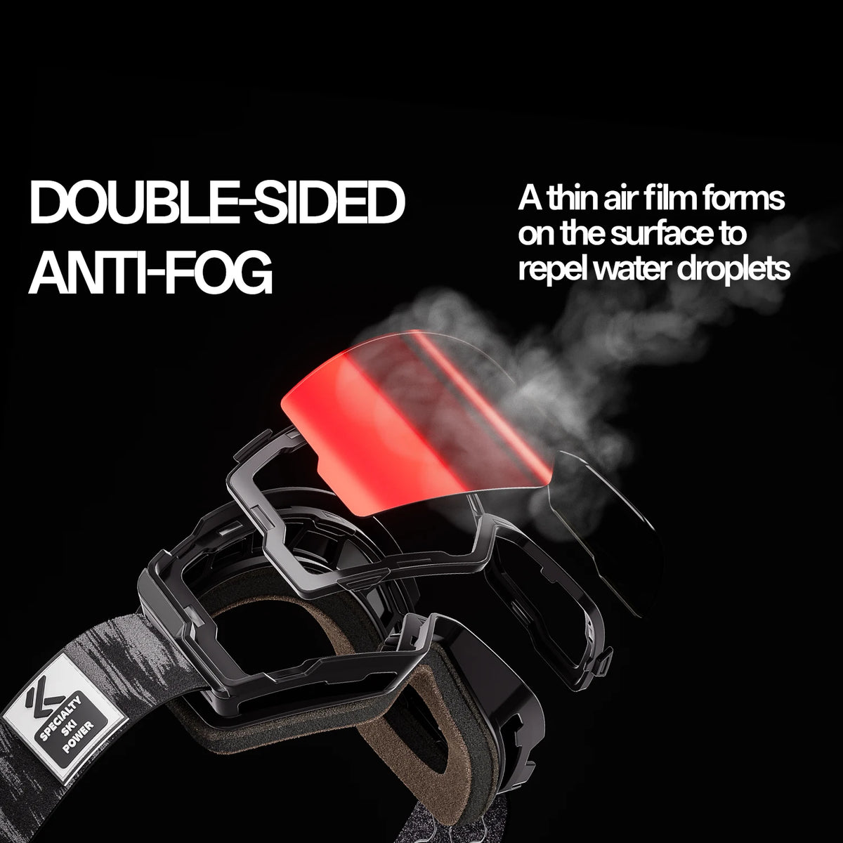 Photochromic Snow Goggles Snowboard Anti-Fog Mask