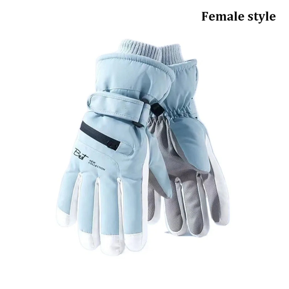Windproof Skiing Gloves for Sports Cycling, Motocycle,Full Palm Gloves, Touch-screen