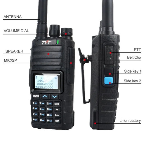 2800mAh 5W for TYT WALKIE TALKIE UHF VHF TH-350 TRI BAND Two way radio Scramber Roger FM transceiver walkie talkie profesional