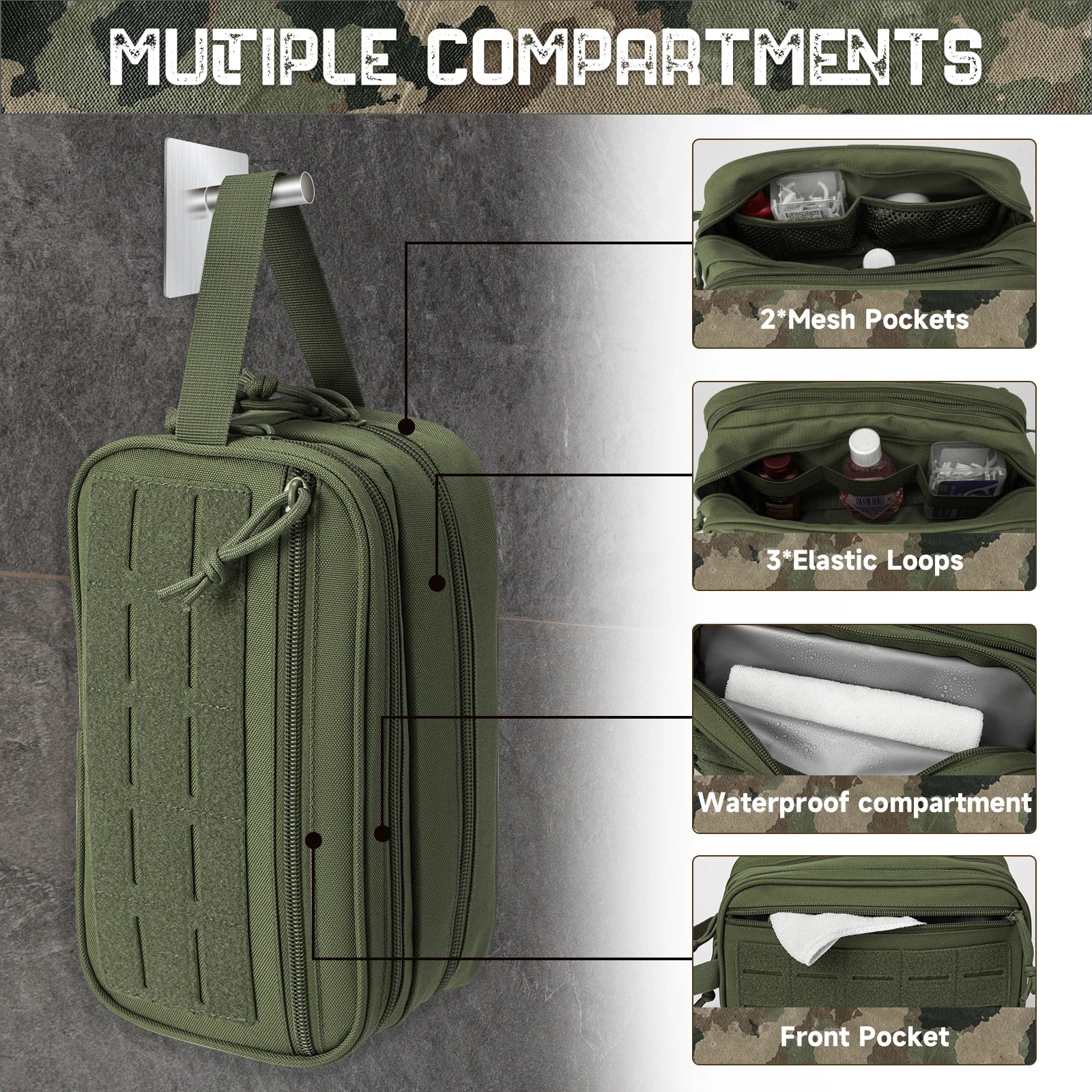 Tactical Toiletry Bag