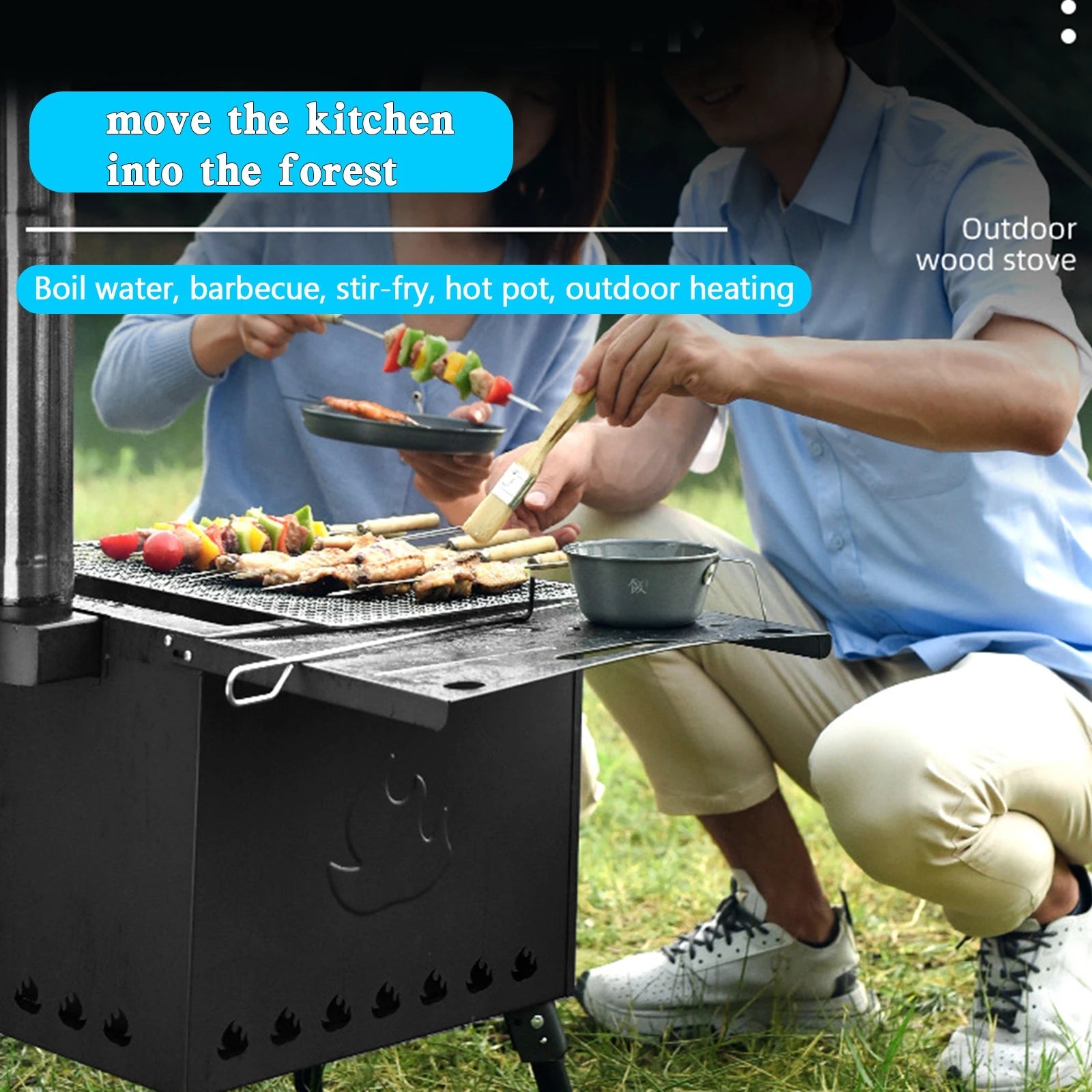 Portable Camping Wood Stove