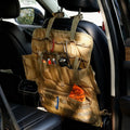 Tactical MOLLE Seat Back Organizer Convertible to Handbag, 3-Way Carry Heavy Duty Multi-Pocket for EDC Gear, Universal for Car