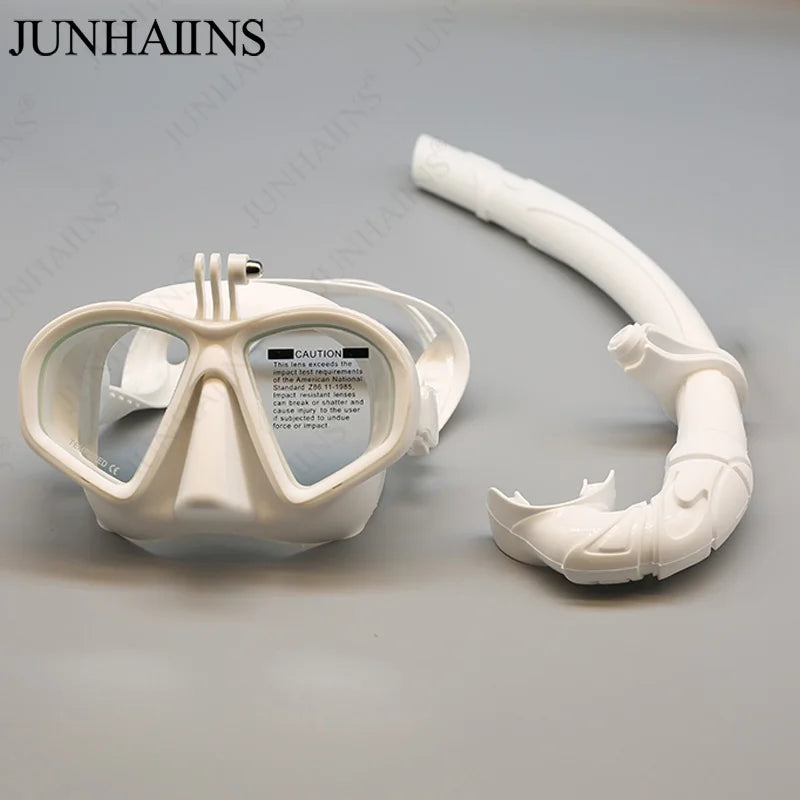 Freedive Mask J-type Diving Mask Snorkel Set