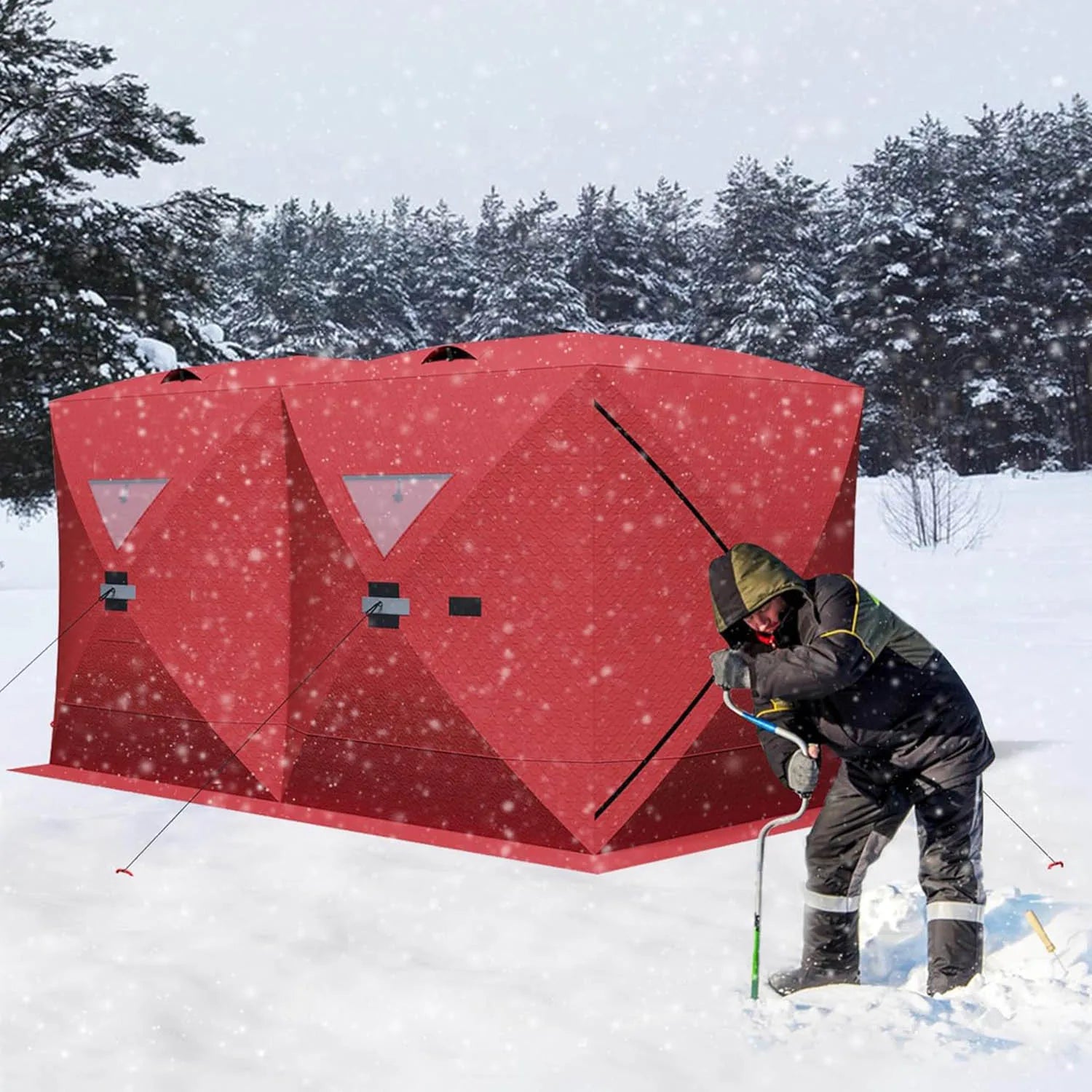 Portable Pop Up Ice Fishing Shelter