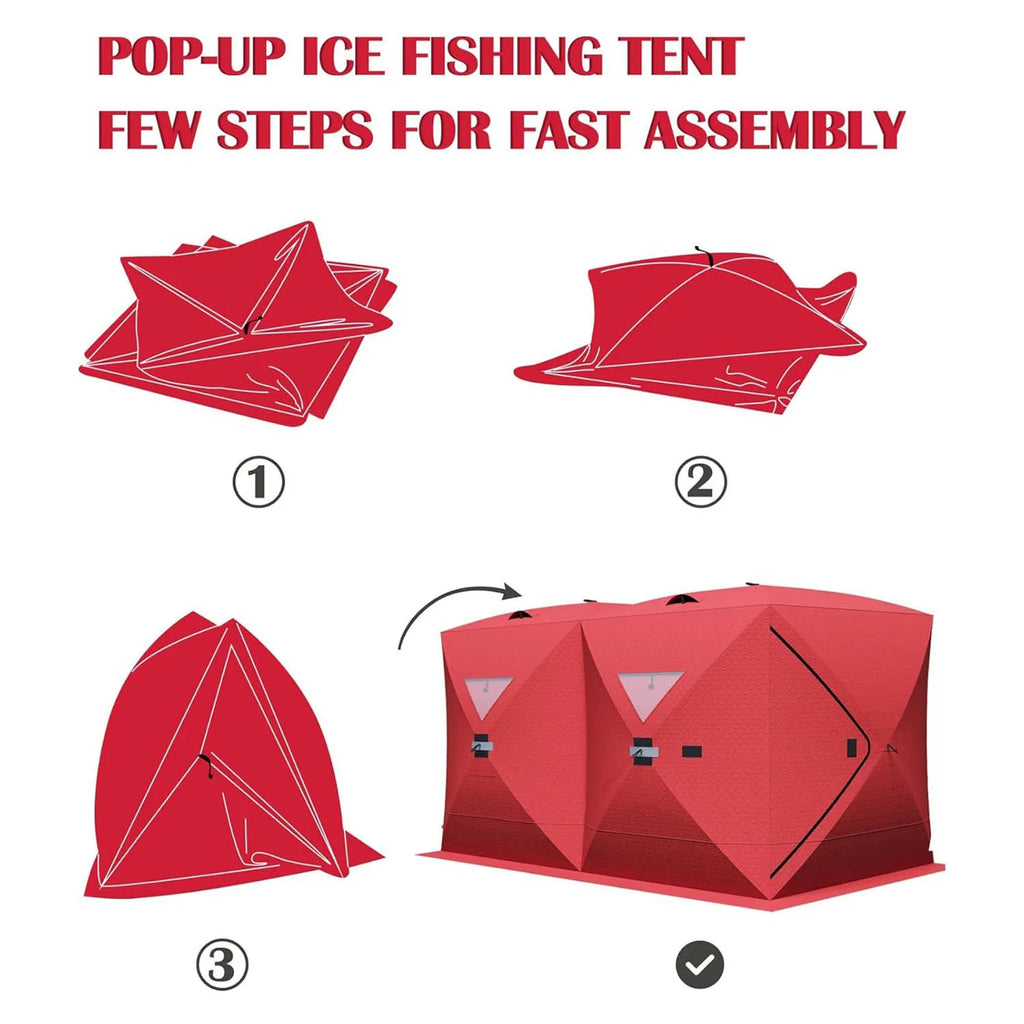 Portable Pop Up Ice Fishing Shelter