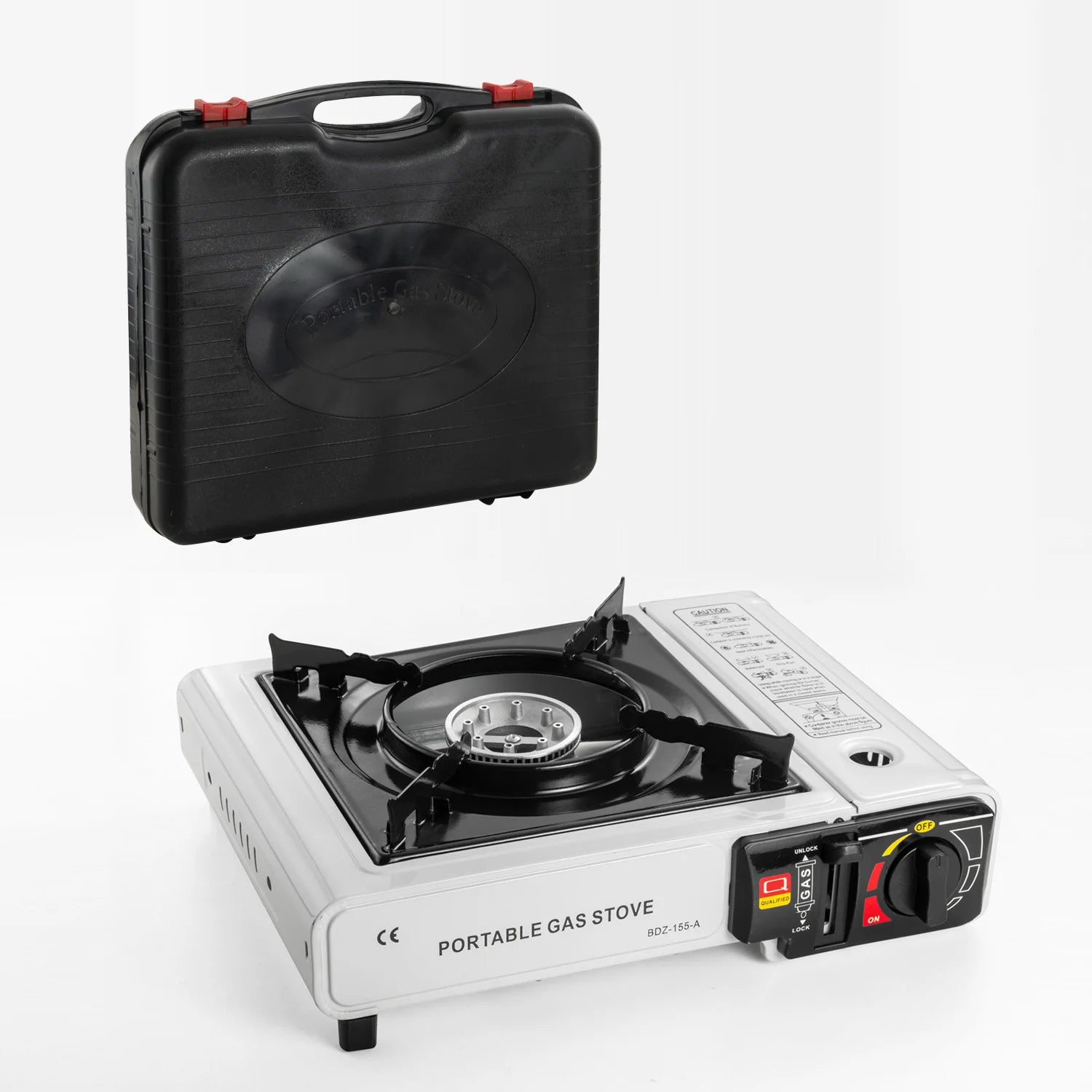 Portable camping barbecue stove, suitable for various activities such as camping and home cooking; lightweight cartridge stove