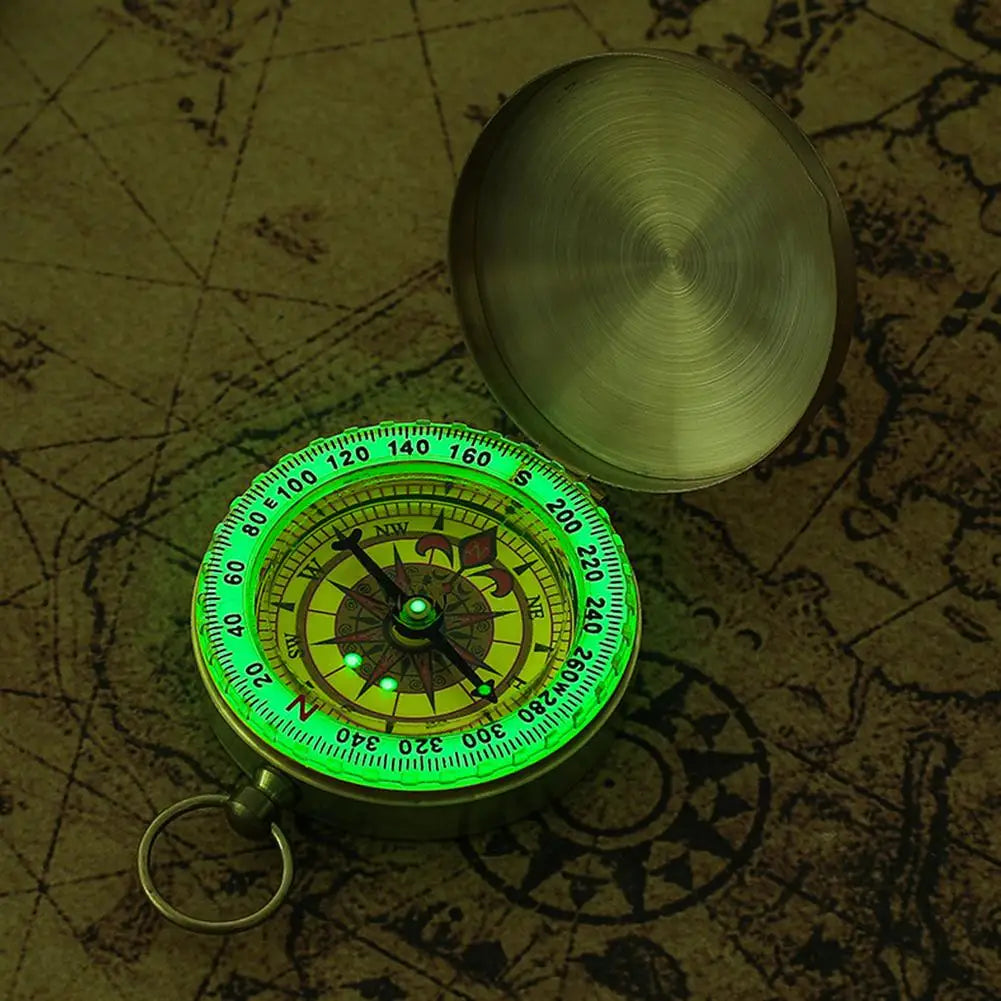 Outdoor Compass Pure Copper Multifunctional