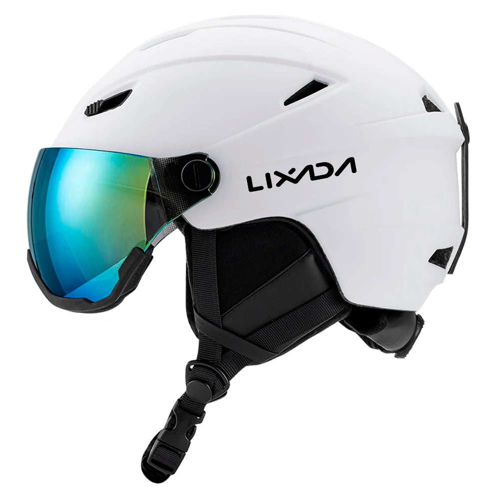 Integrated Ski/ Snowboard Helmet with Removable Visor Goggles Snowboard Wear