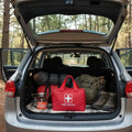 Emergency Medical Station 500 Pieces For Home Car Outdoor 600D Nylon Material Large Capacity Survival Supplies Multiple Compartments Portable Design Organization System