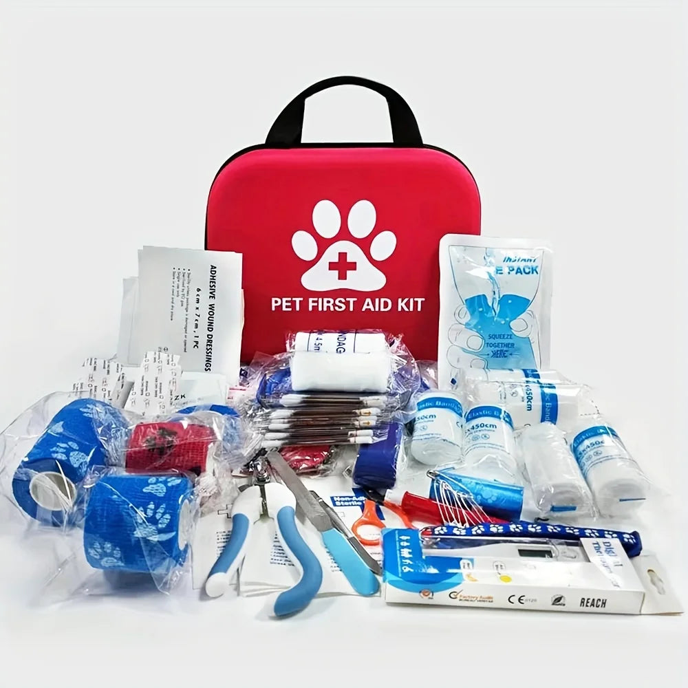 127 Compact Dog and Cat Travelling First Aid Kit