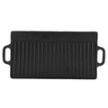 2 Rectangular Double Sided Cast Iron Pan 1