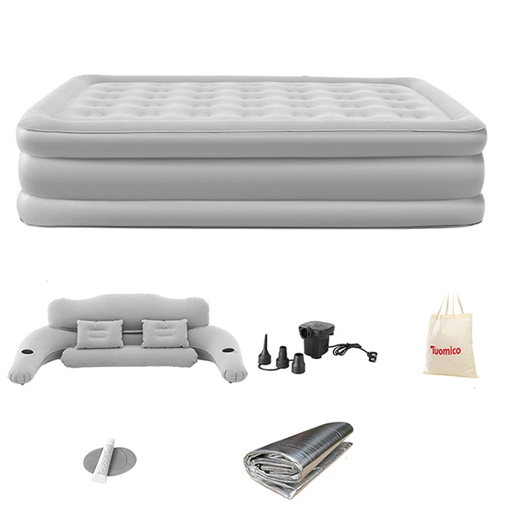 Camping Air bed with Backrest