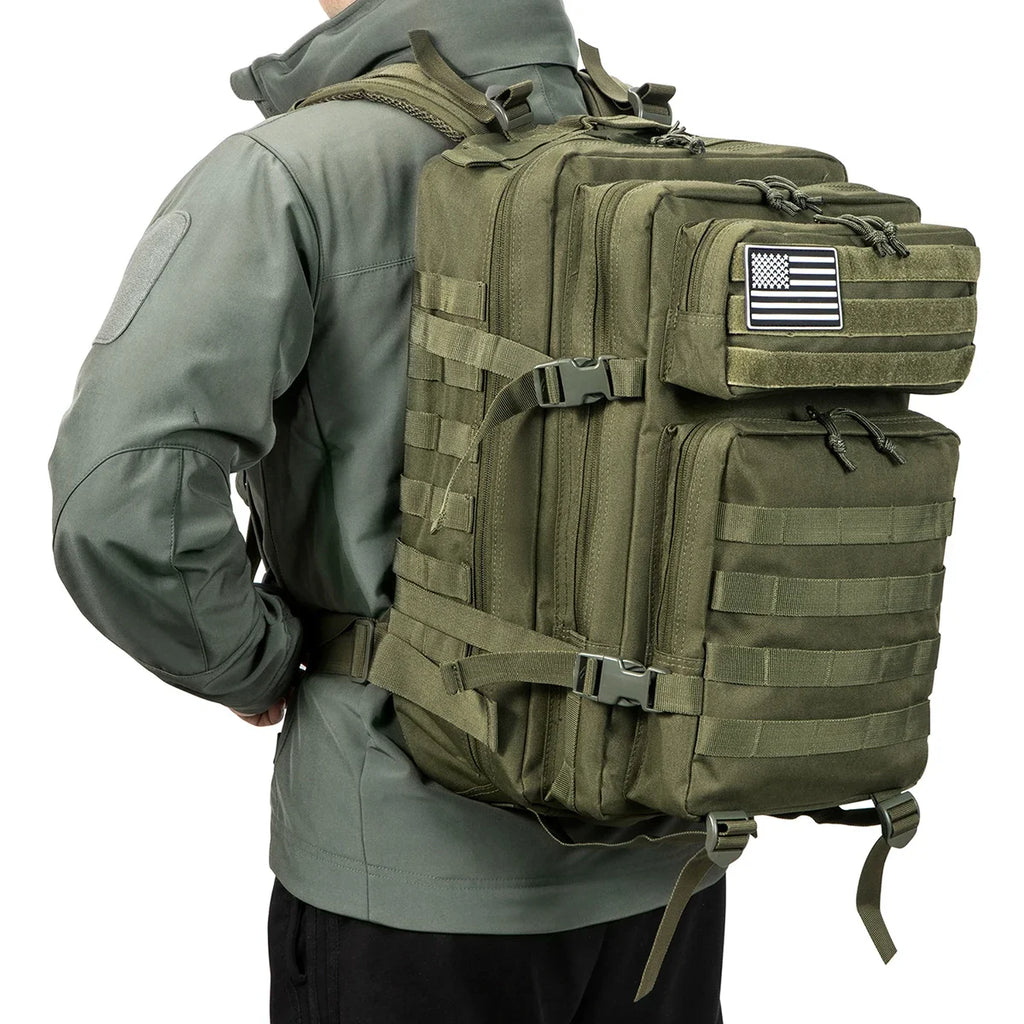 45L Tactical Backpack Large Capacity  Rucksack