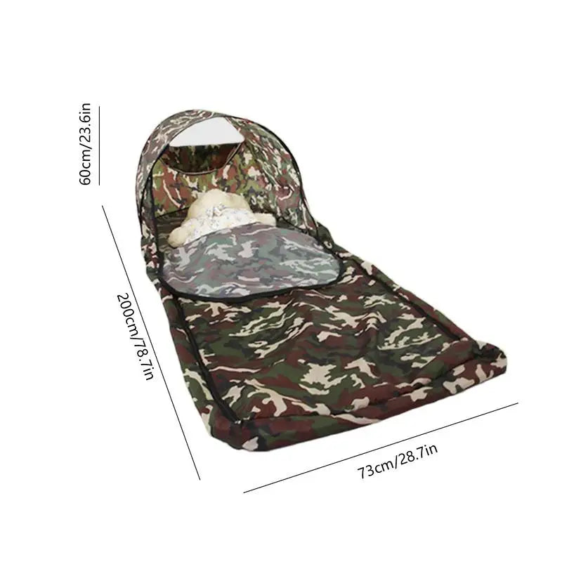 Portable Camping Sleeping Bag Lightweight And Waterproof Backpacking Net Sleeping Bags Cover For Outdoor Traveling Hiking